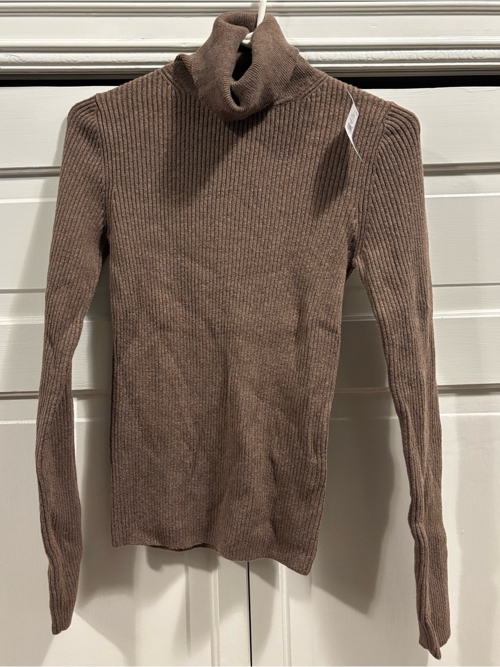 GAP Women’s ‘Cozy Brown’ Ribbed Turtleneck Sweater NWT